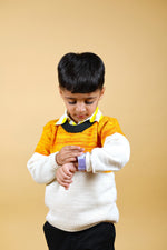 Bumble Bee Pure Merino Wool Herb Dyed Sweater