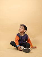 Tangerine Tide Pure Merino Wool Herb Dyed Varsity Jacket