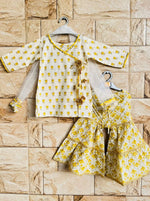 Haldi Bloom Sharara Set