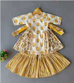 Marigold Melody Kurta Sharara Set