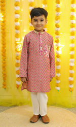 Rose Wave Kurta Pajama Set