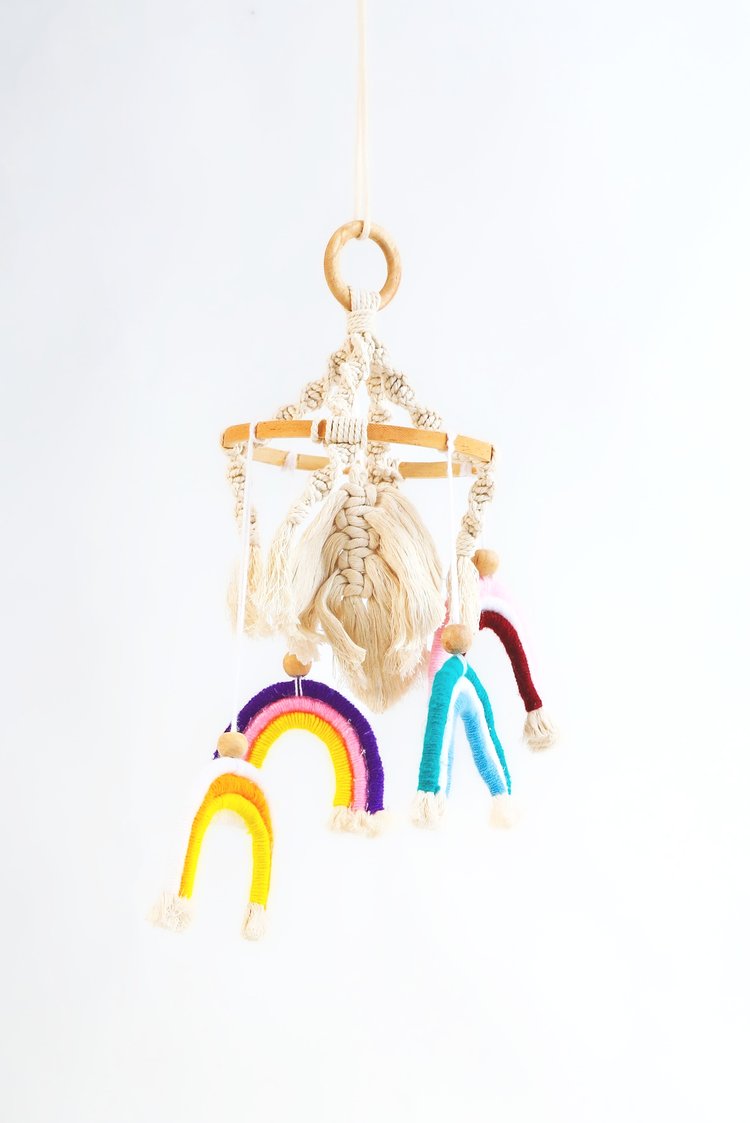 Rainbow Cradle Hanging
