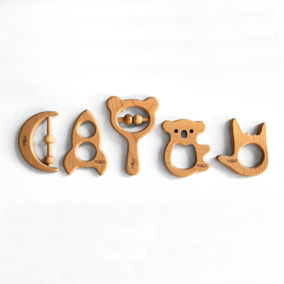 Natural Wood Baby Toys