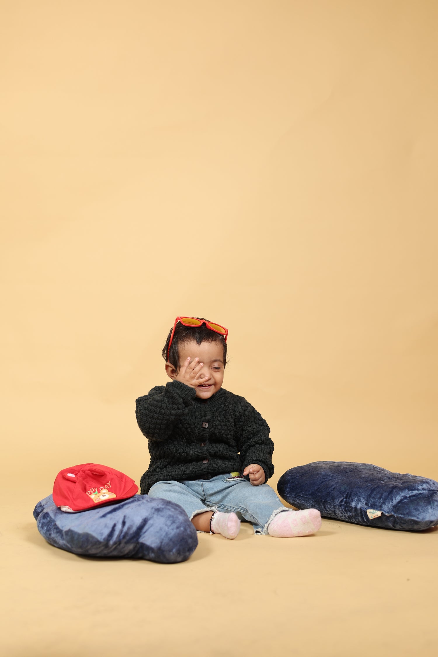 Black Bear Herb Dyed Pure Merino Wool Cardigan