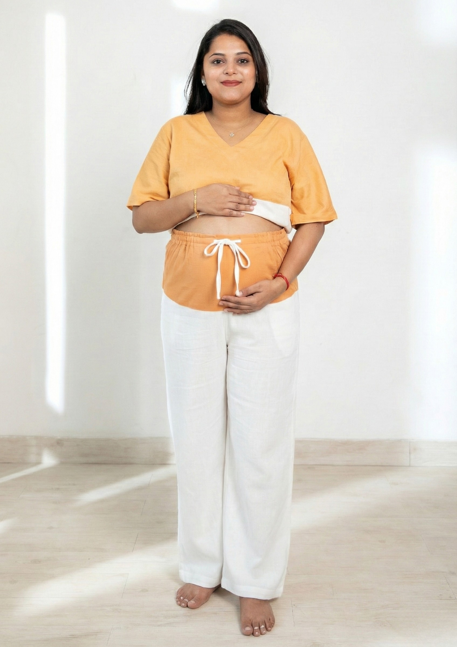 Organic Cotton Maternity Pants 2