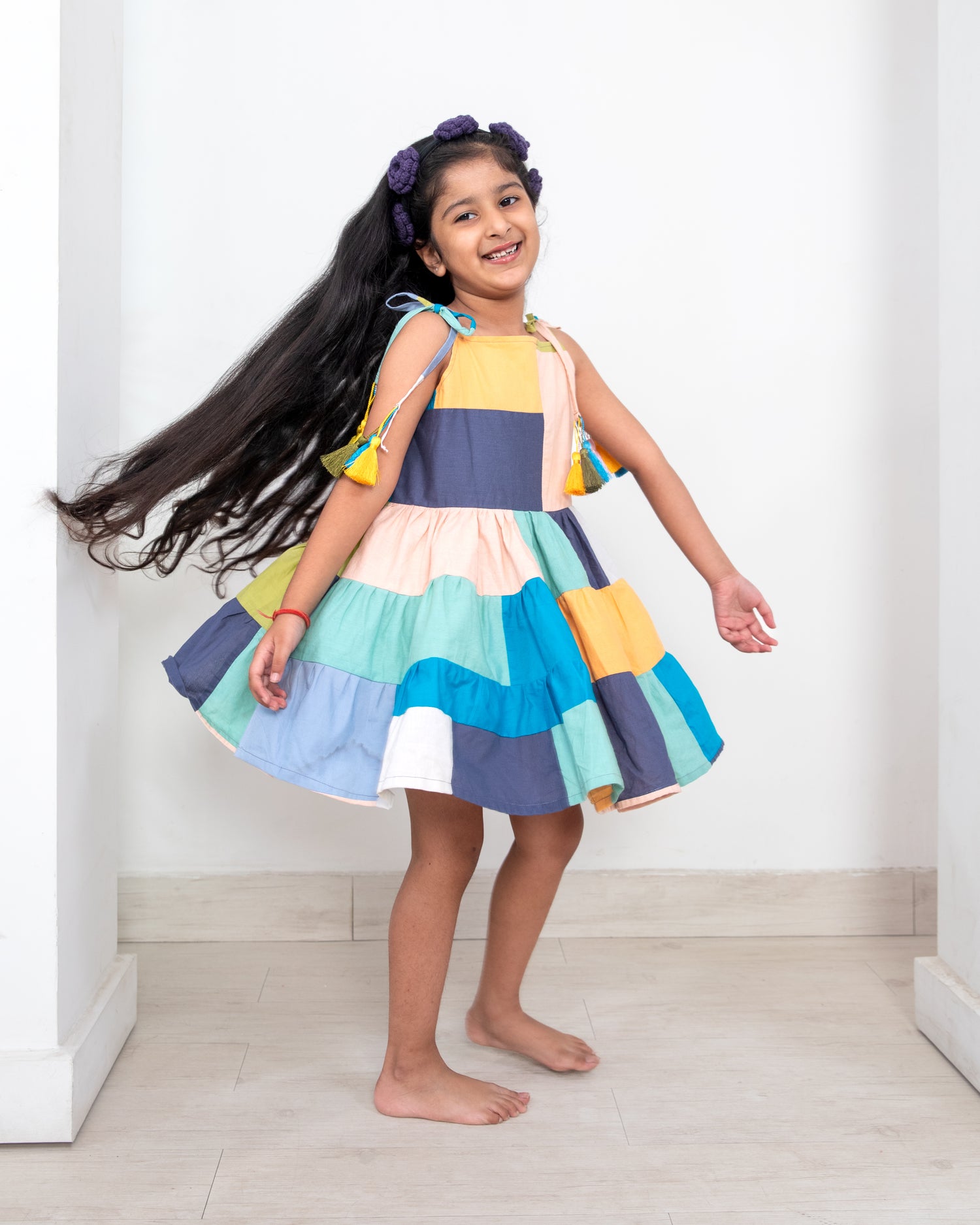 Ira Colourblock Dress