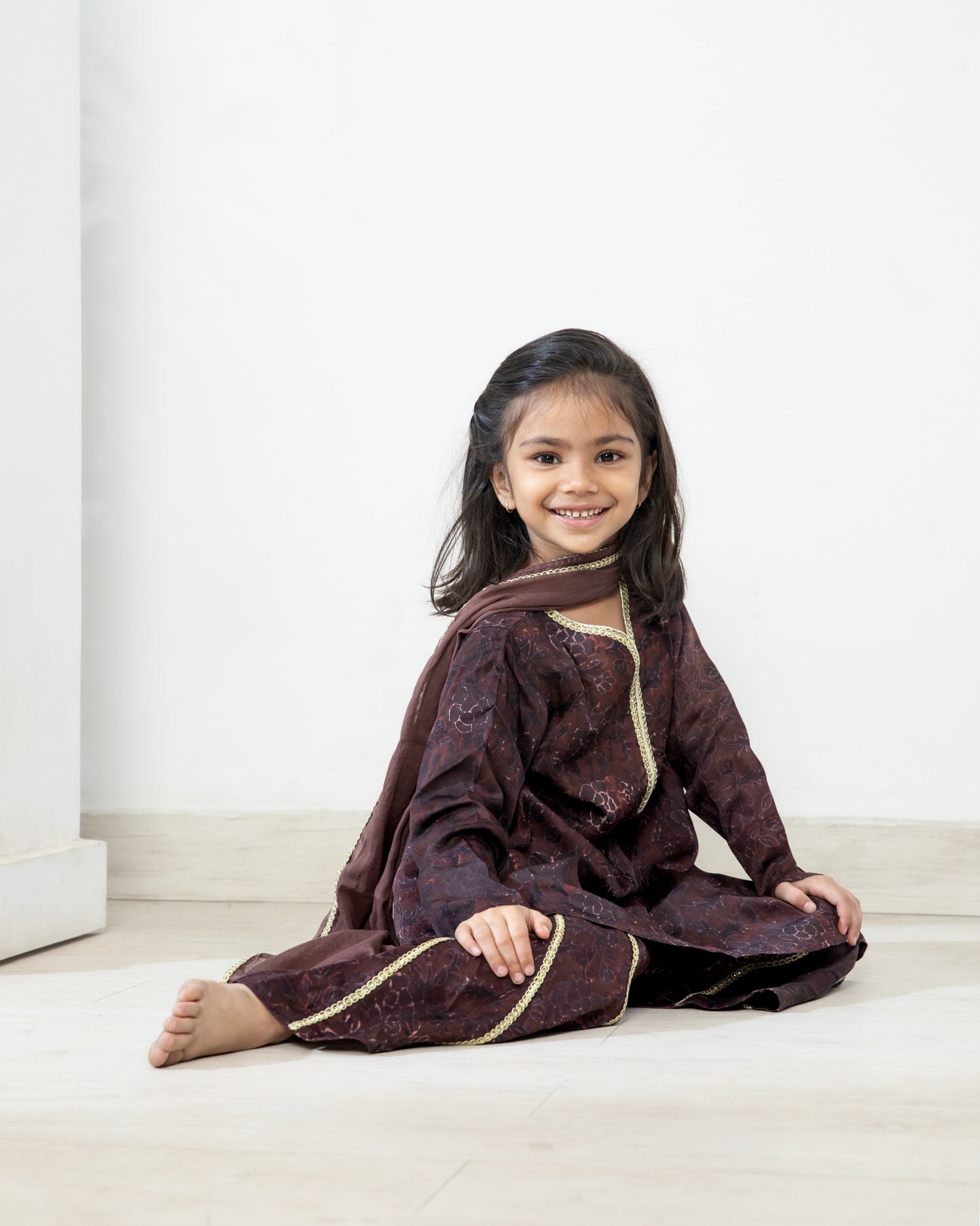 Little Bloom Anarkali Sharara Set
