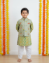 Kurta Pajama + Jacket Set