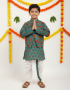 Dhoti Kurta and Jacket set