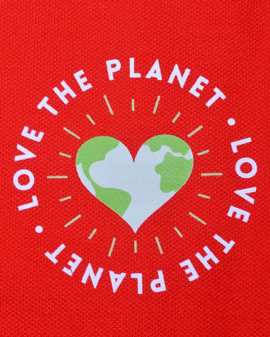Love Planet Polo Tee Shirt