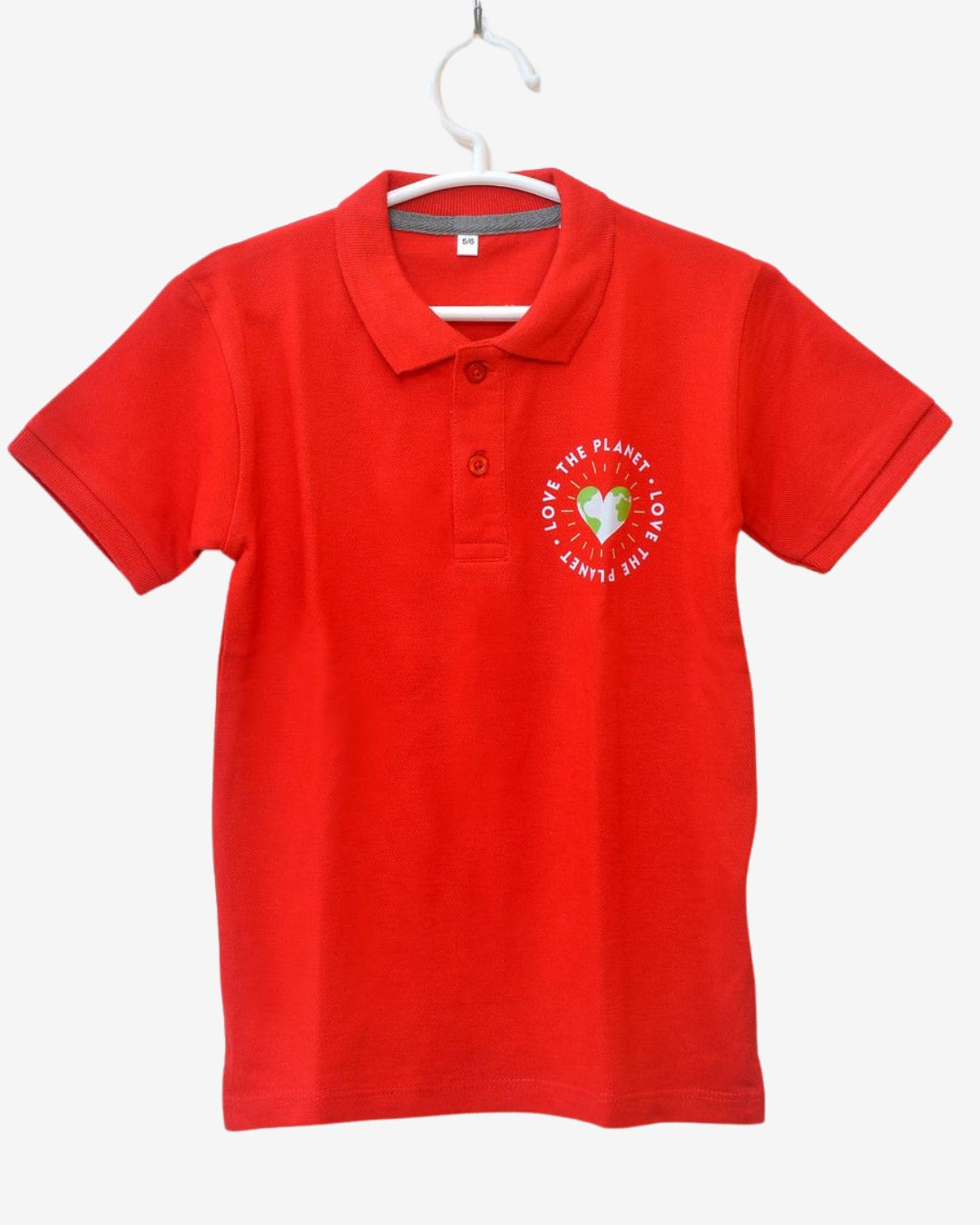 Love Planet Polo Tee Shirt