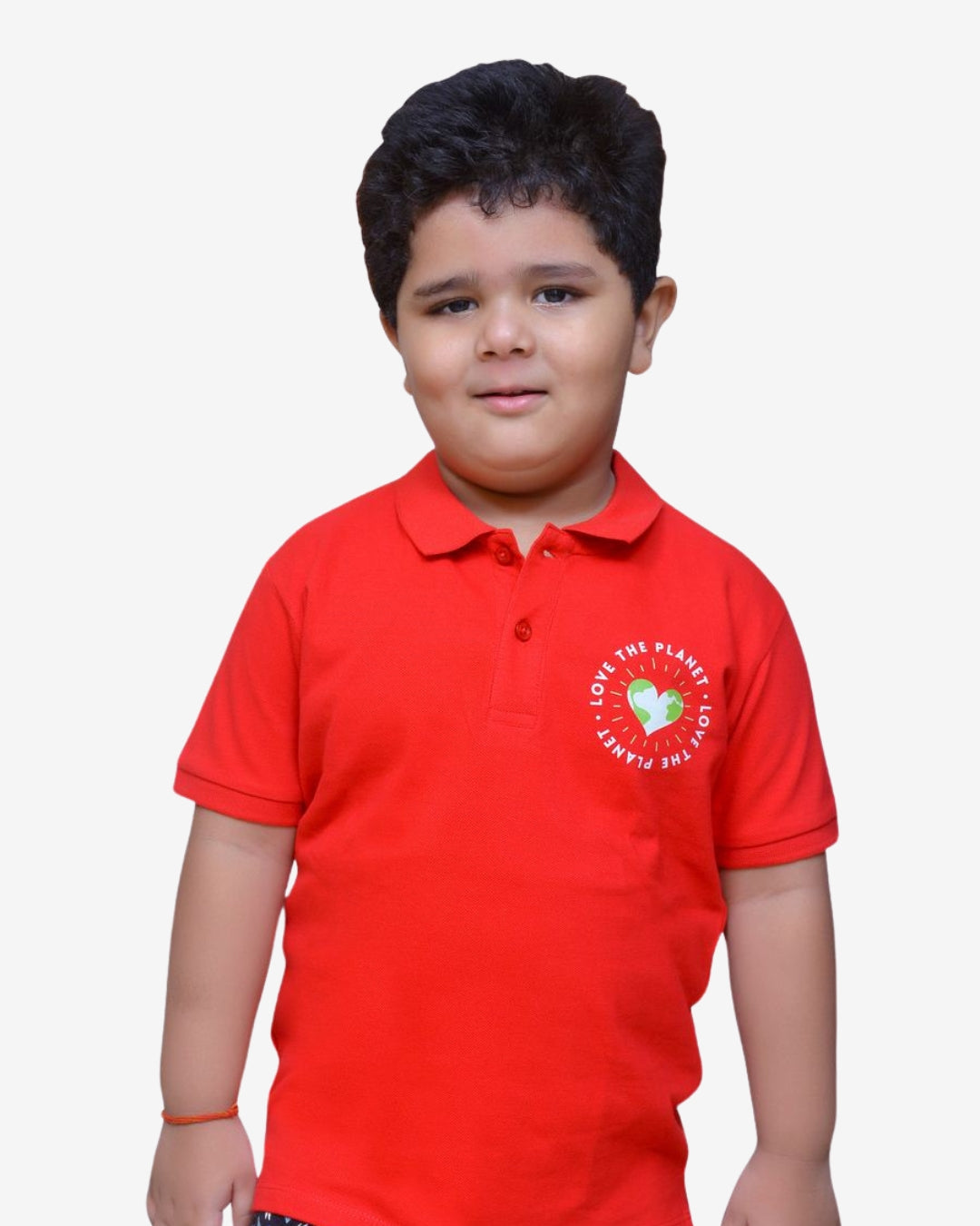 Love Planet Polo Tee Shirt