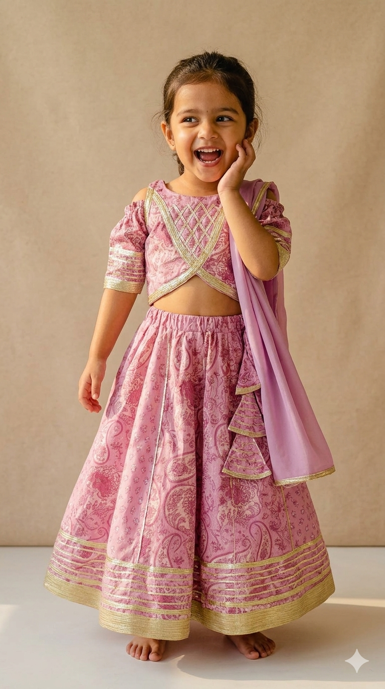Barbie Lehenga Choli Set
