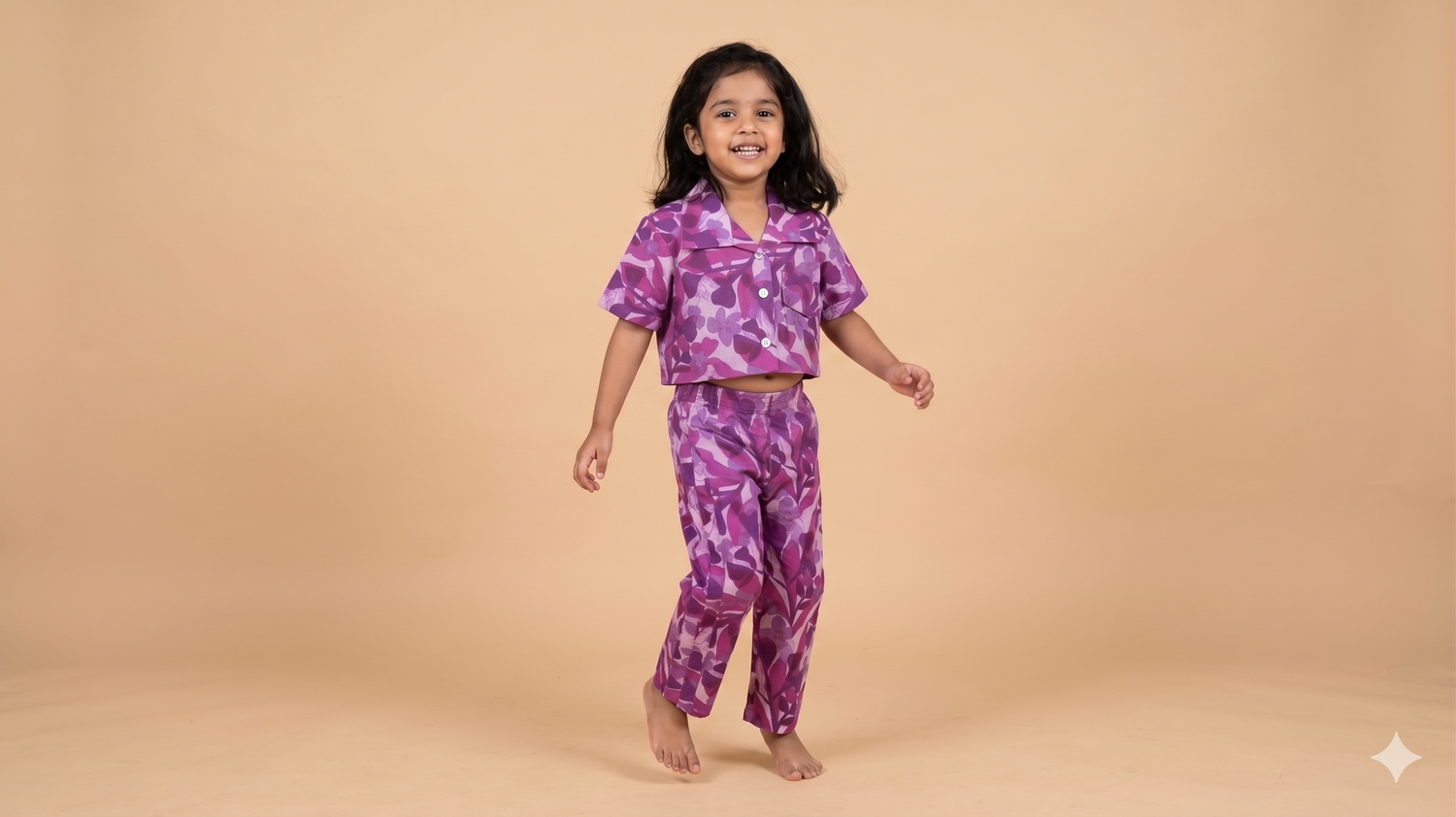 The Amethyst Collage Co-ord Set