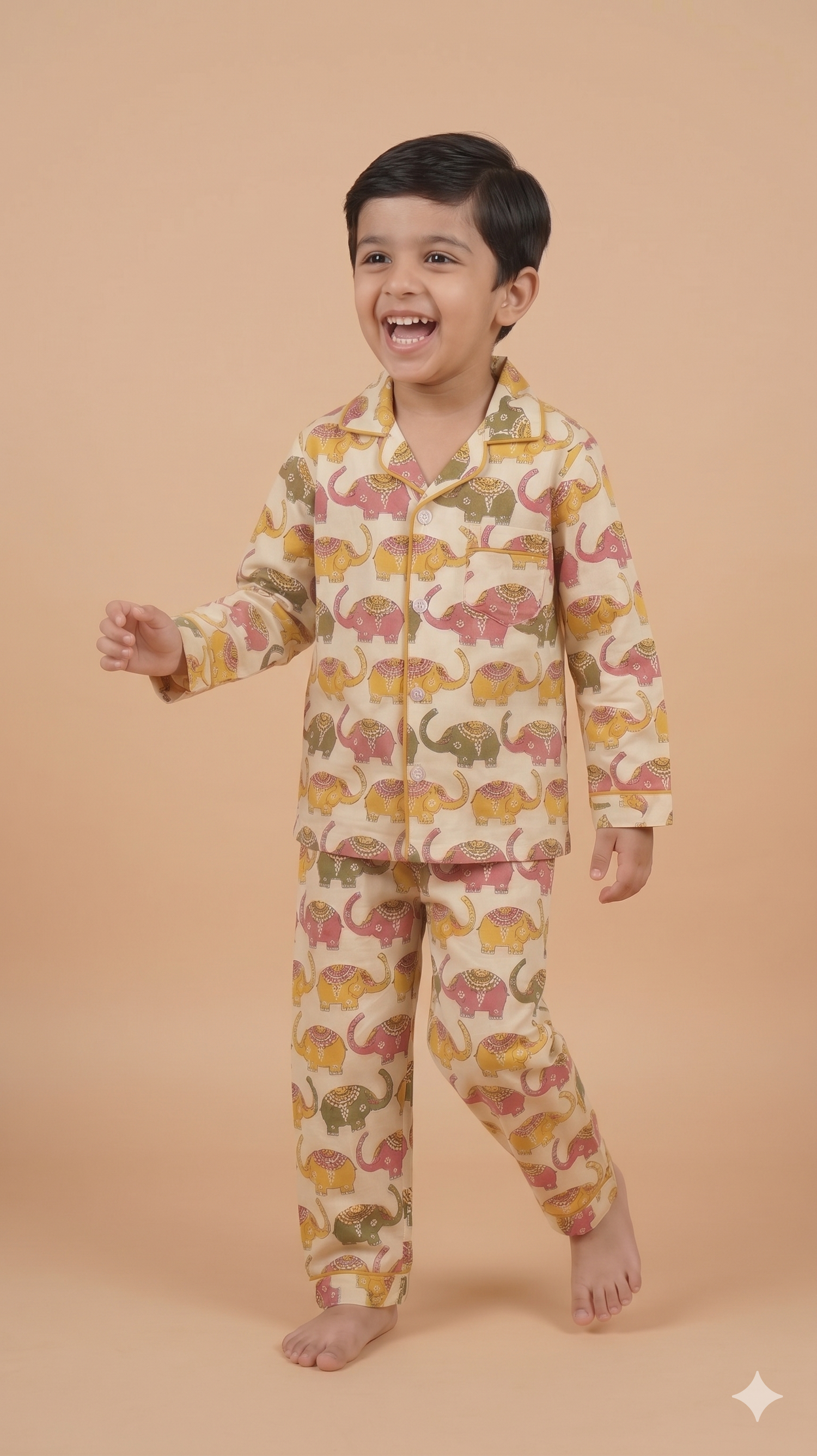 Kids Unisex The Safari Snuggle Night Suit
