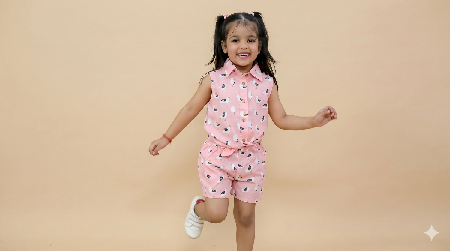 The Cheeky Bird Pink Co-ord Set