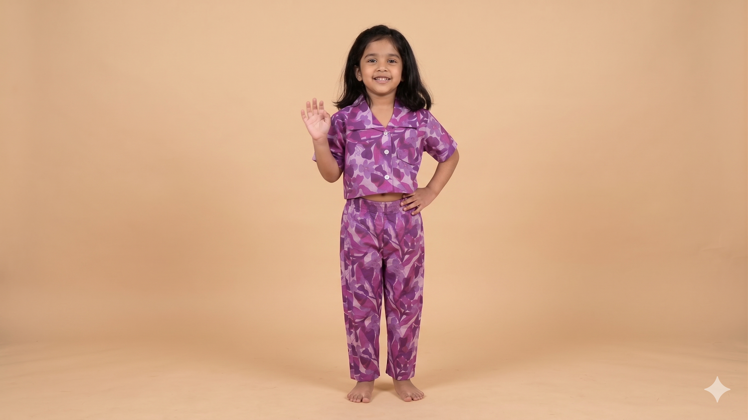 The Amethyst Collage Co-ord Set