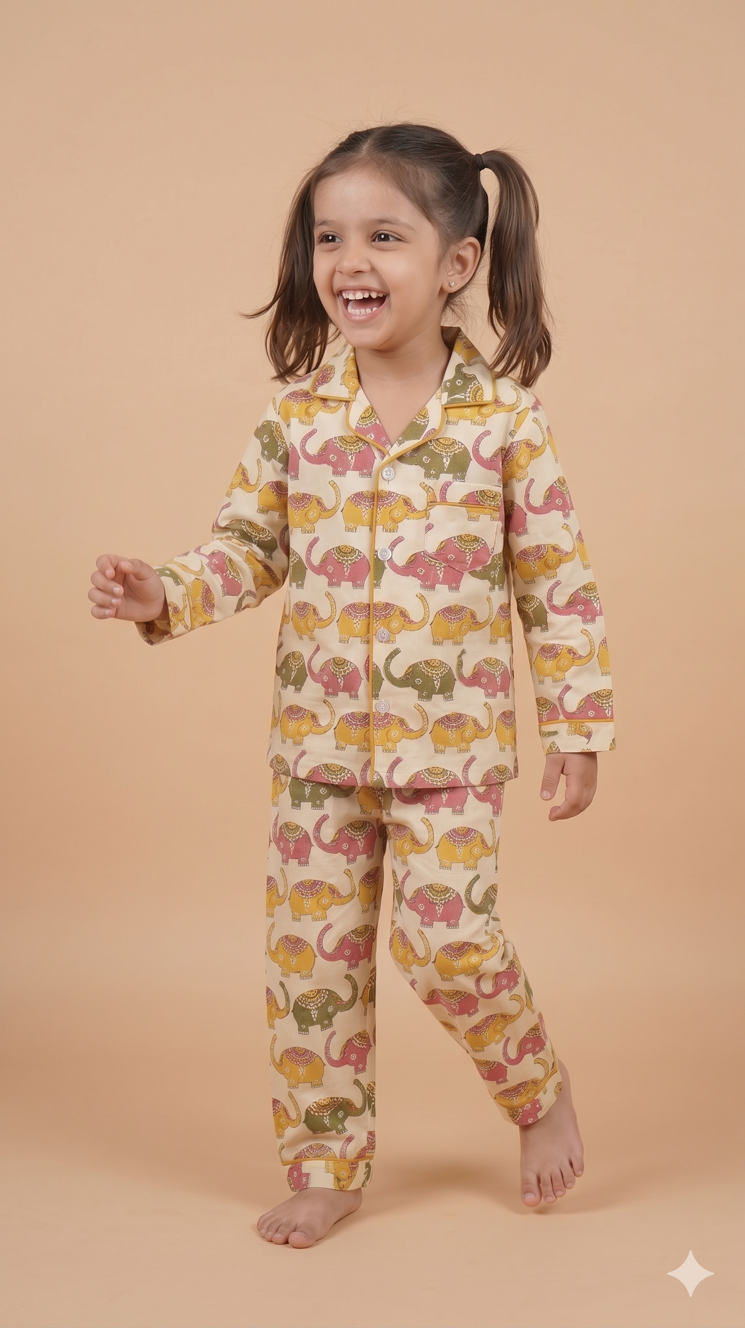 Kids Unisex The Safari Snuggle Night Suit
