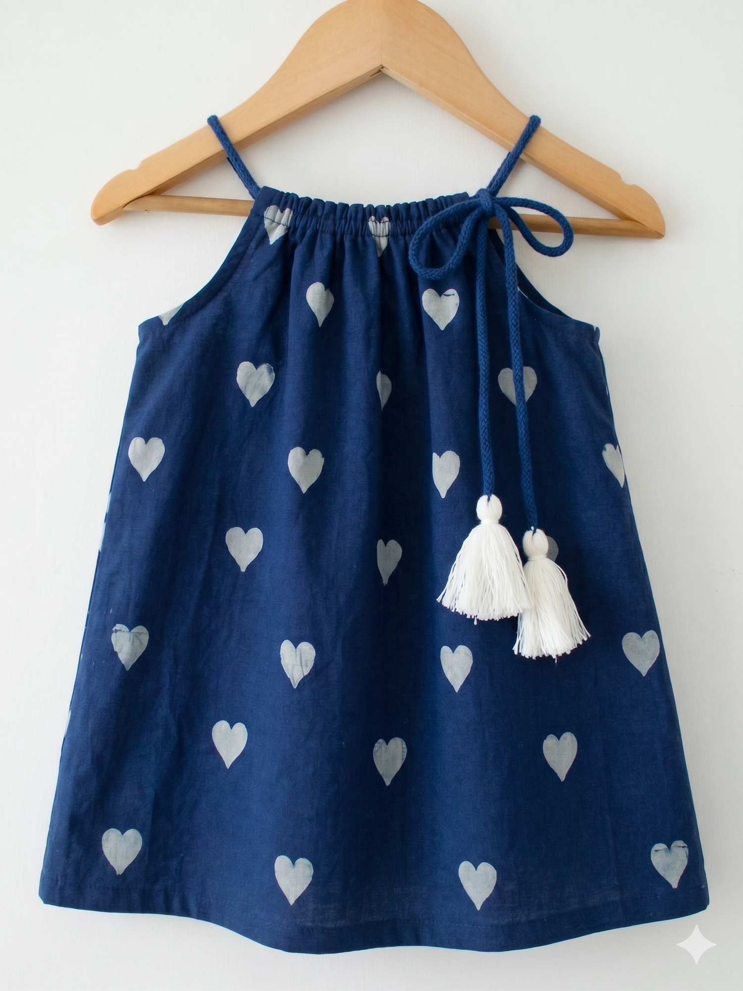 Dil Se Re Indigo Dabu Frock