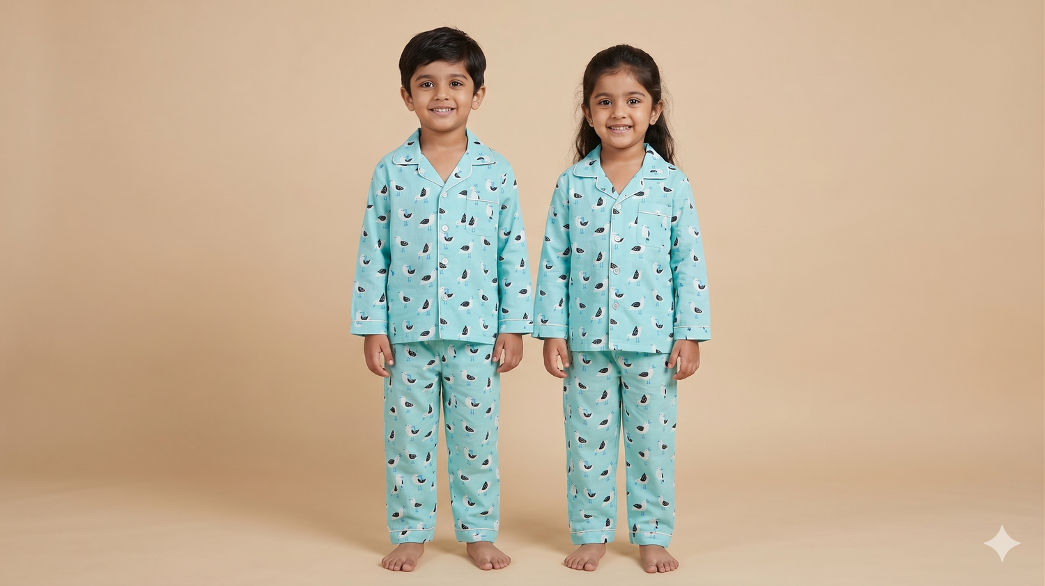 Kids Unisex The Birdie Night Suit