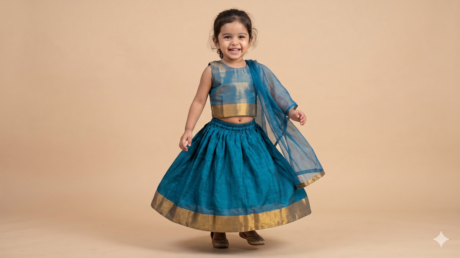 Neelambari Silk Lehenga Set