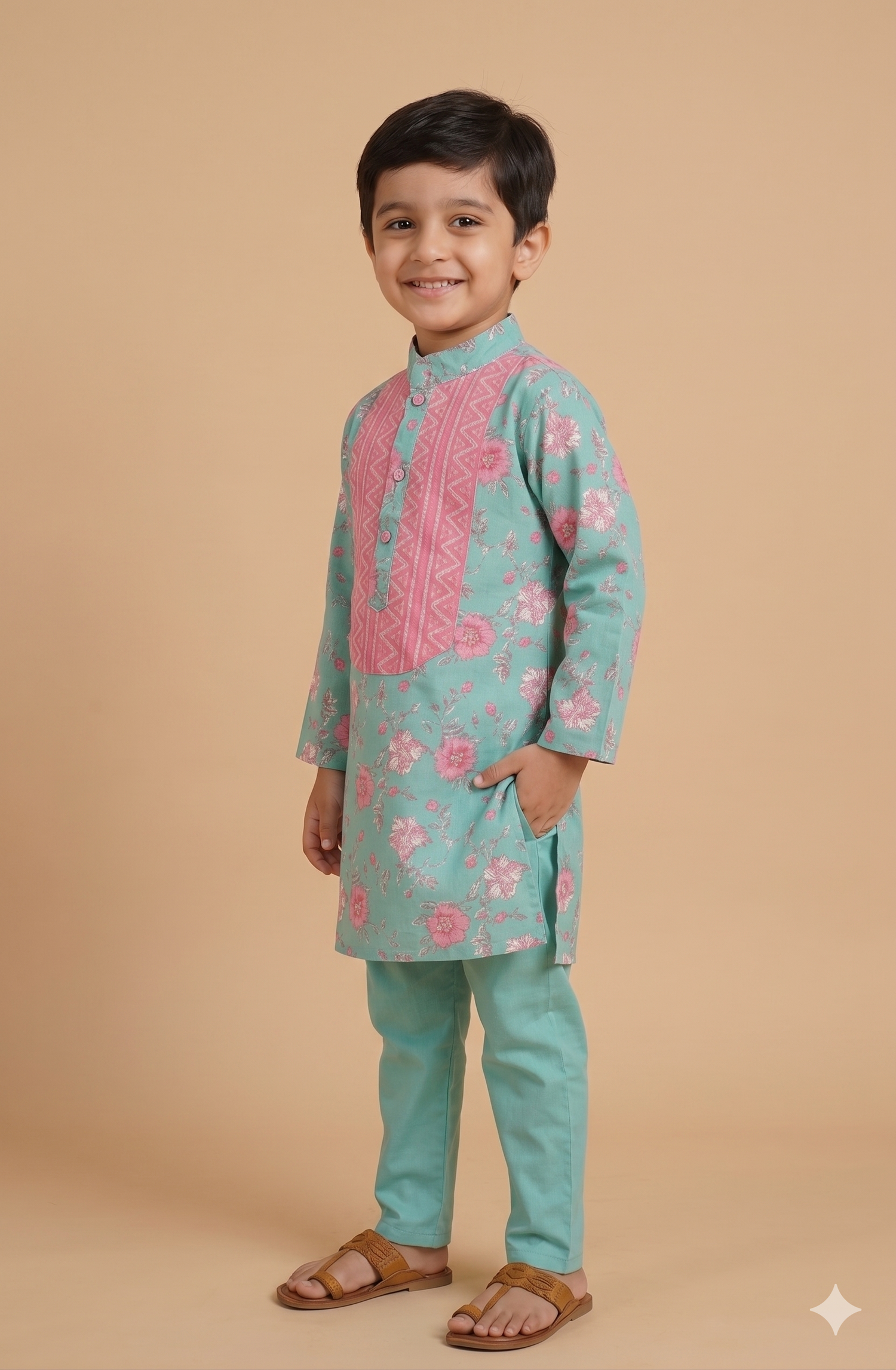 Gulnaar Bloom Kurta Set