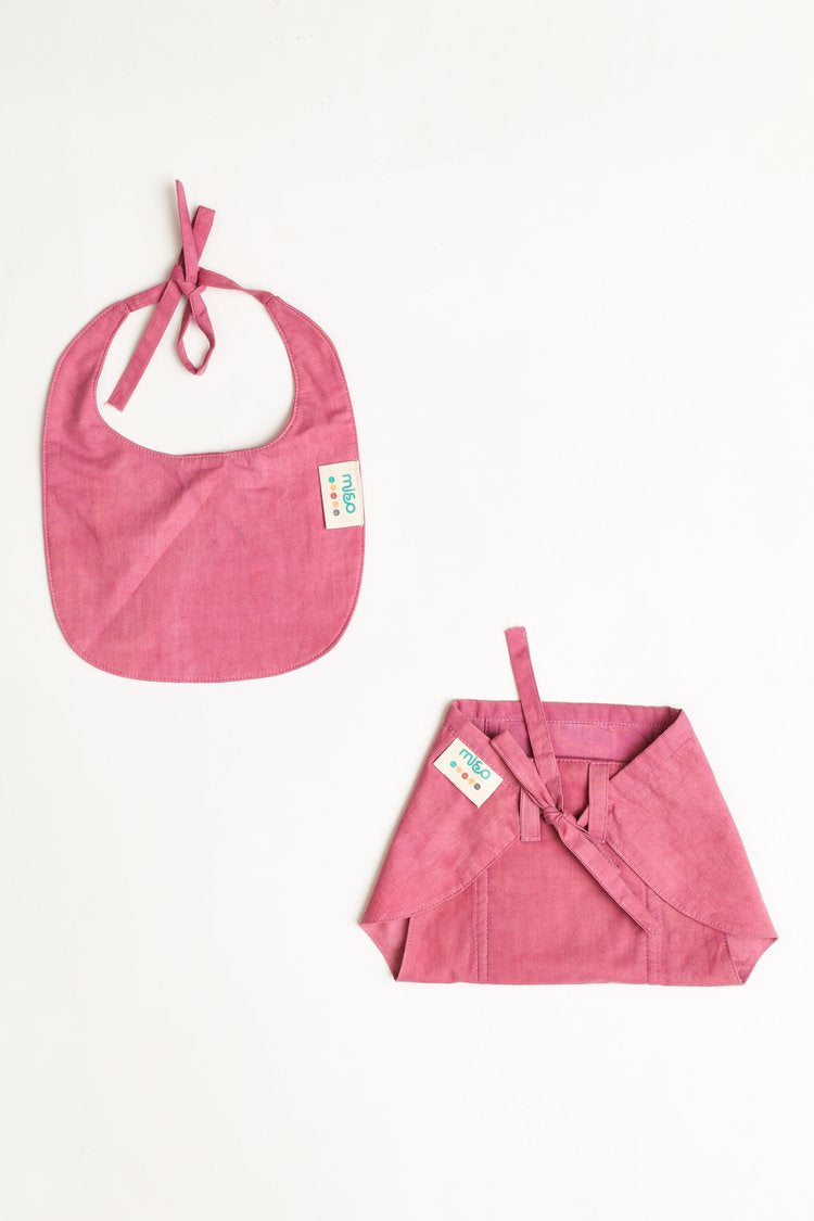 100% कपास पुन: प्रयोज्य नैपी बिब 